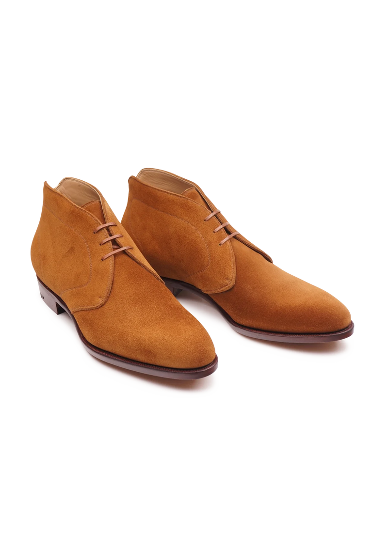 Tan top chukka boot