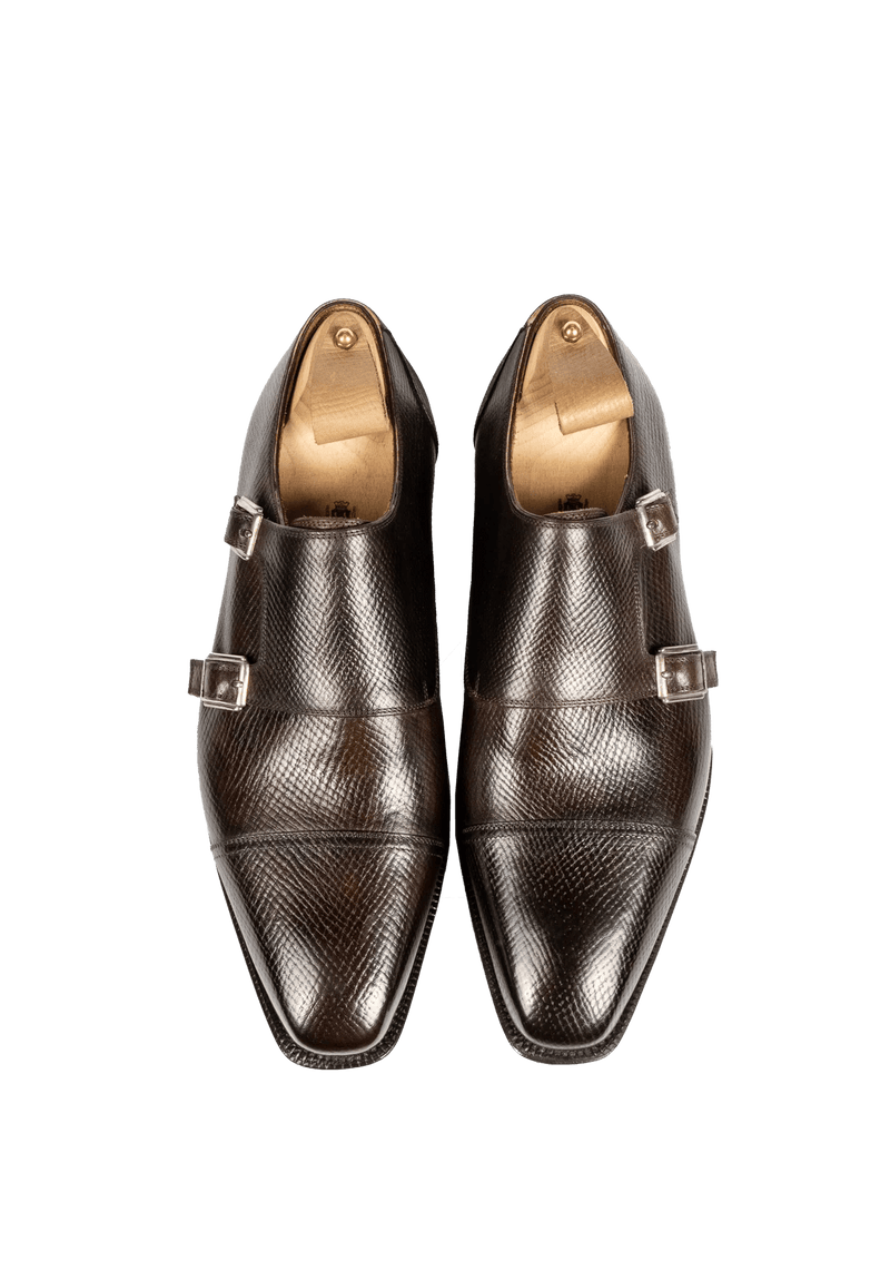 Brown Double Monk Straps