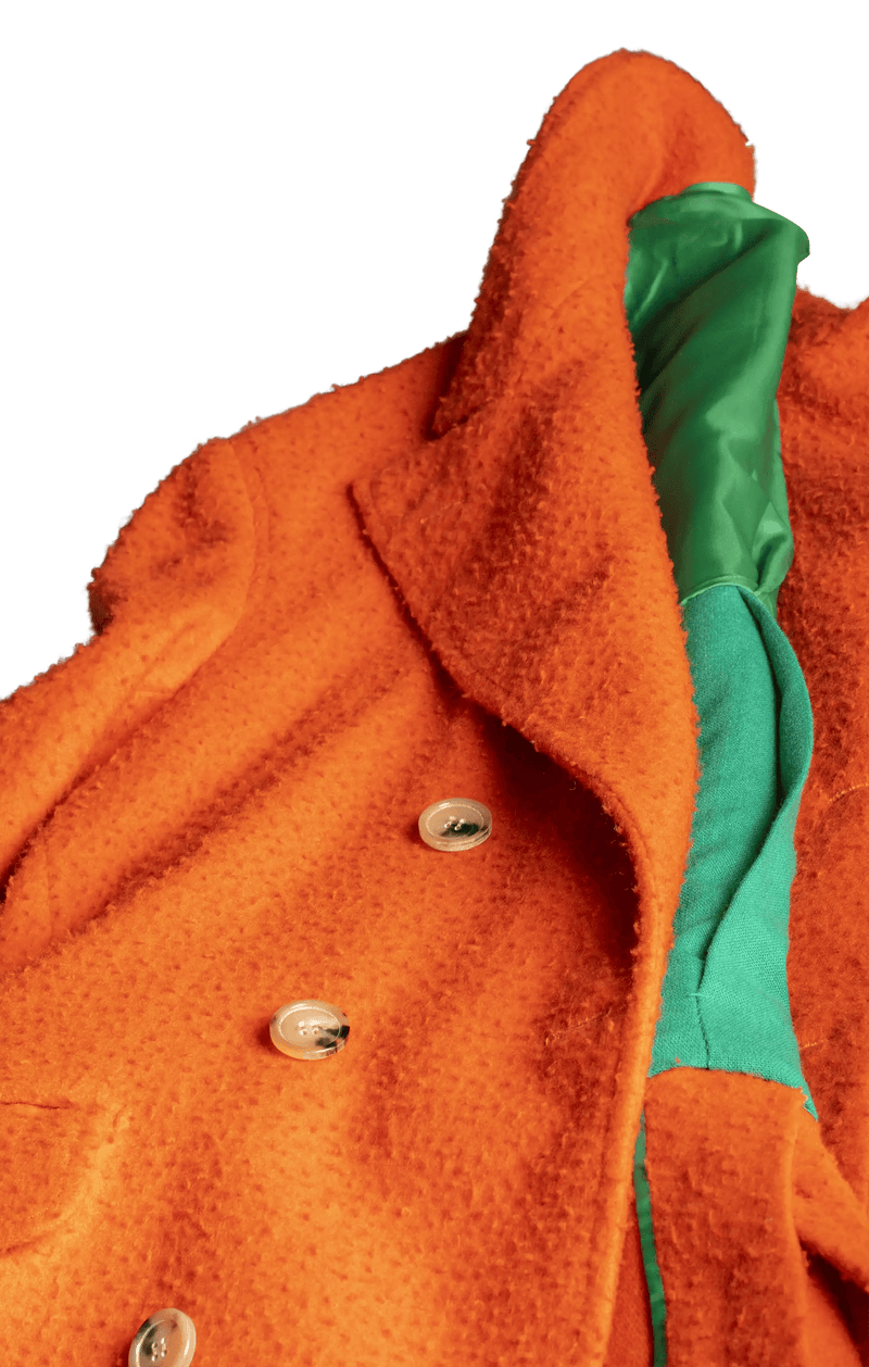 Orange Casentino Coat – Stefano Bemer