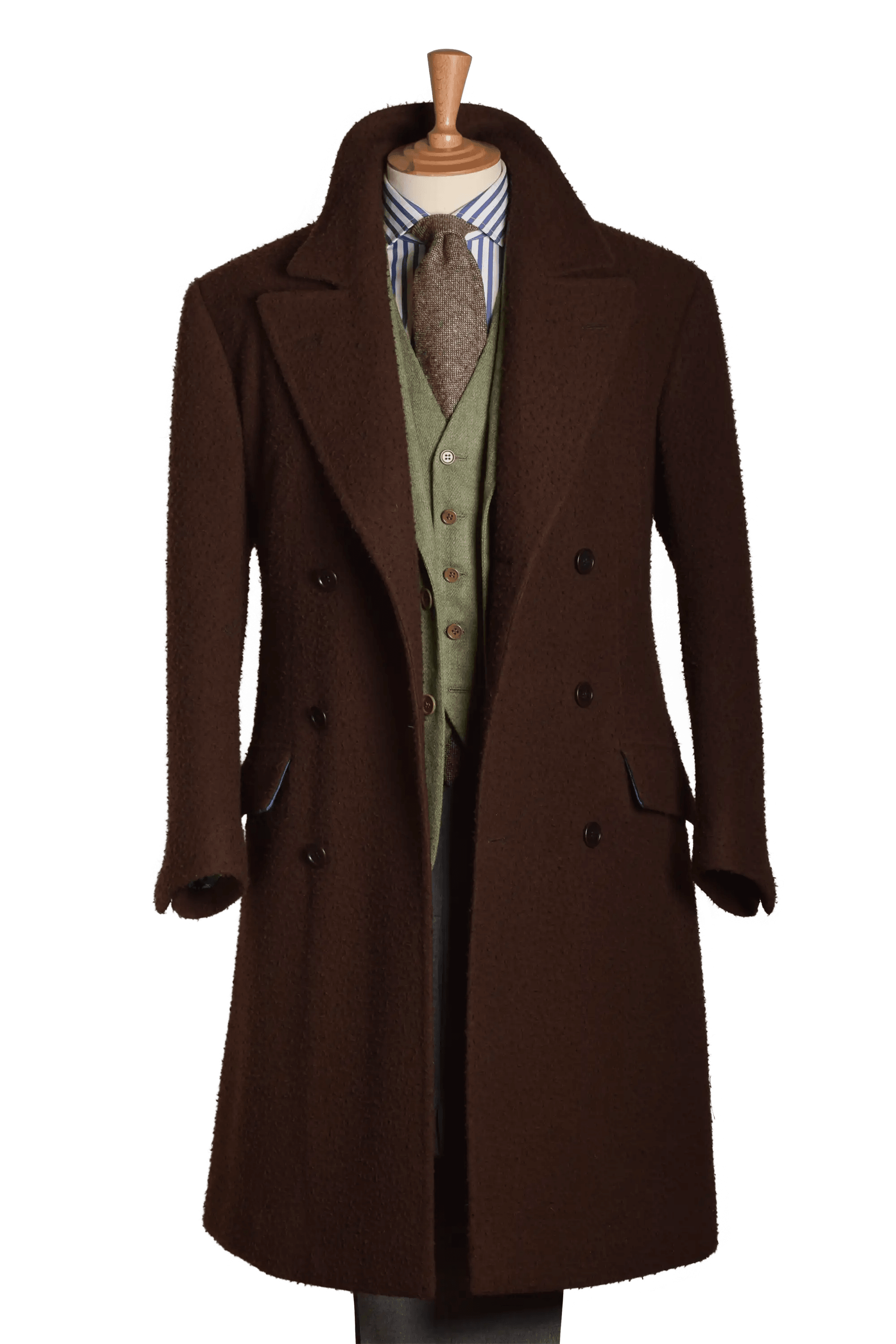 Dark Brown Casentino Coat