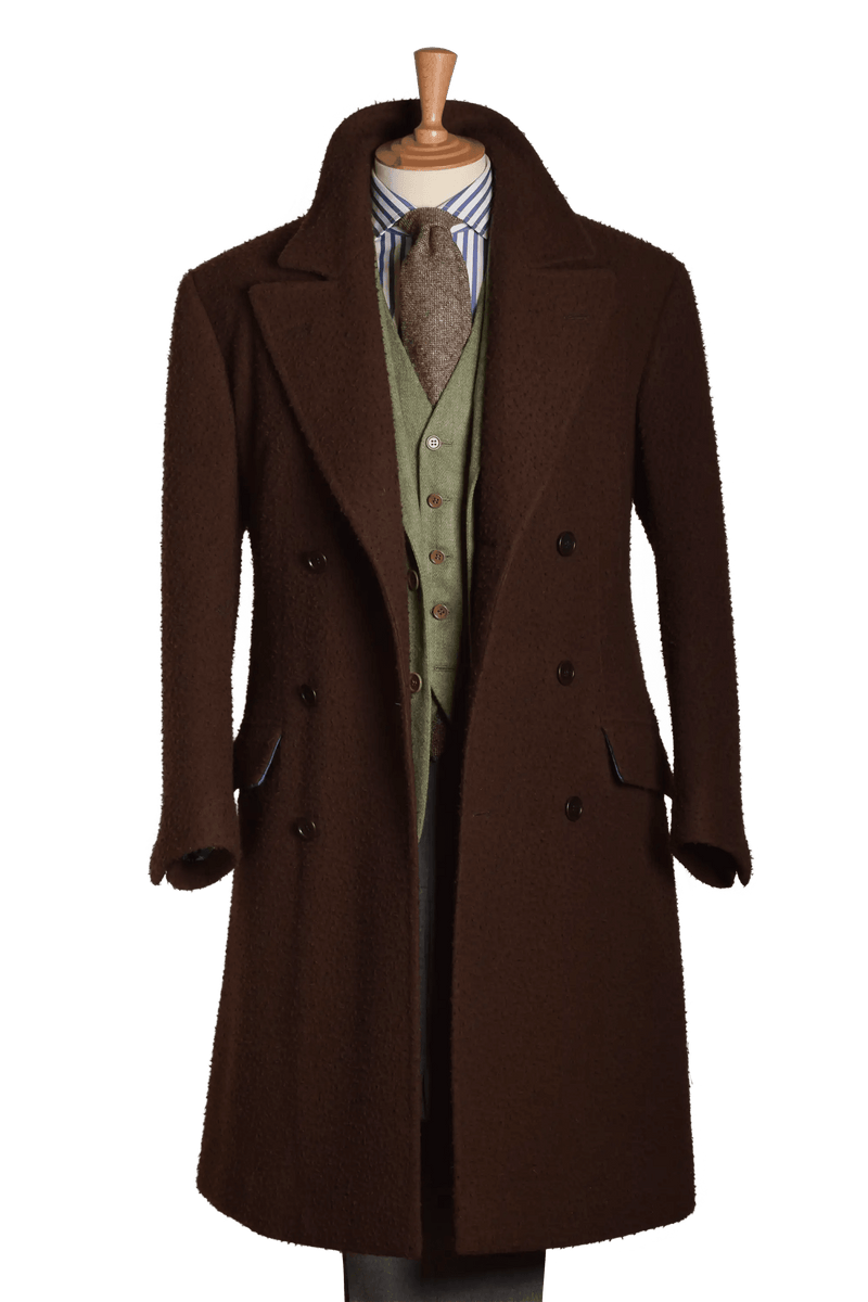 Dark Brown Casentino Coat – Stefano Bemer Dark Brown Casentino Coat – Stefano Bemer