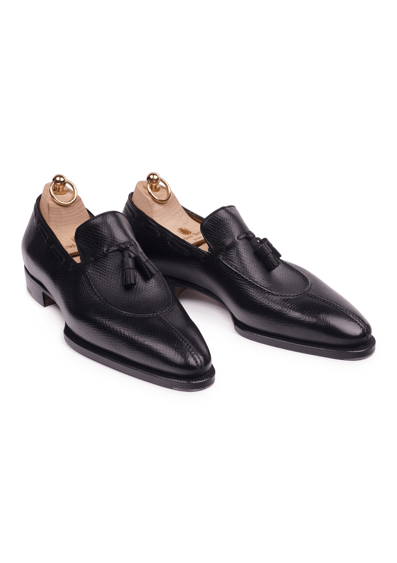 Black Tassel Loafers