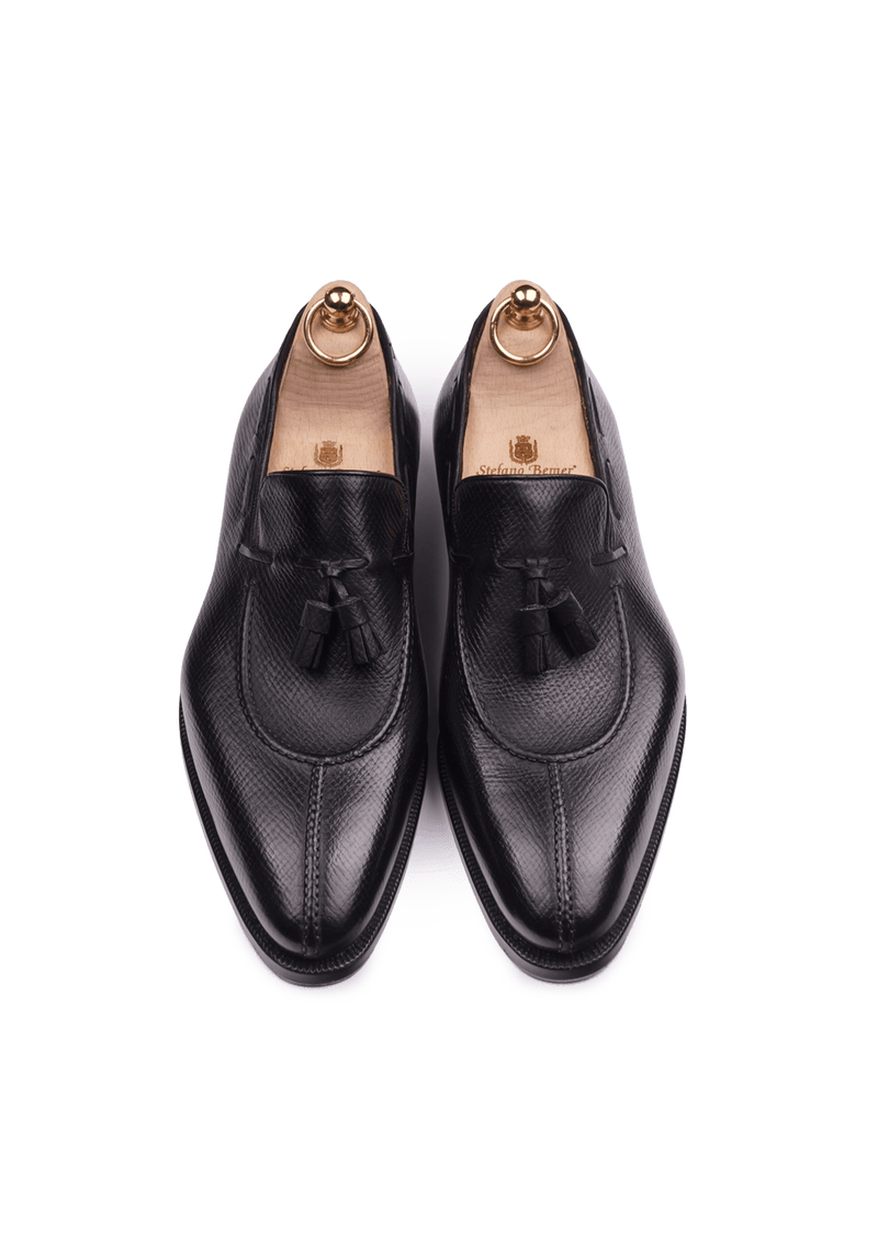 Black Tassel Loafers