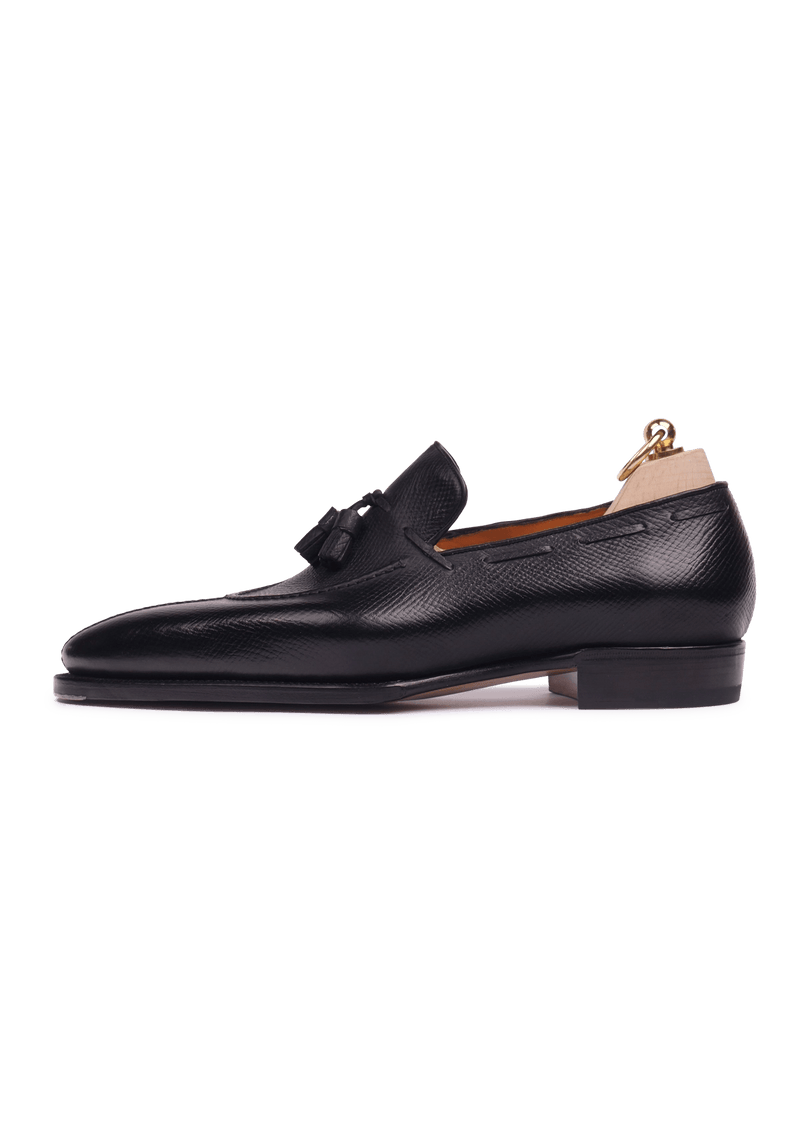 Black Tassel Loafers