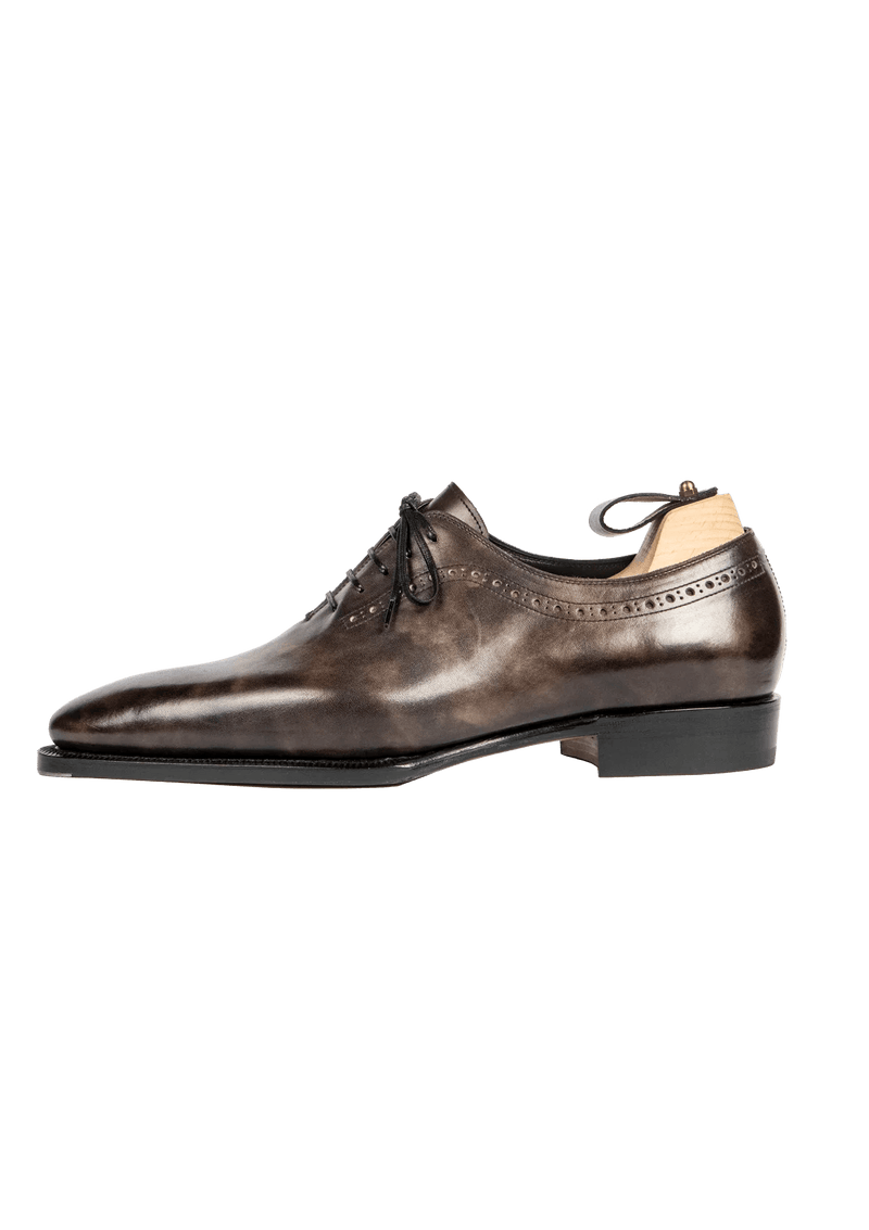 Steel Museum Wholecut Oxfords in Italian Museum Calf Stefano Bemer
