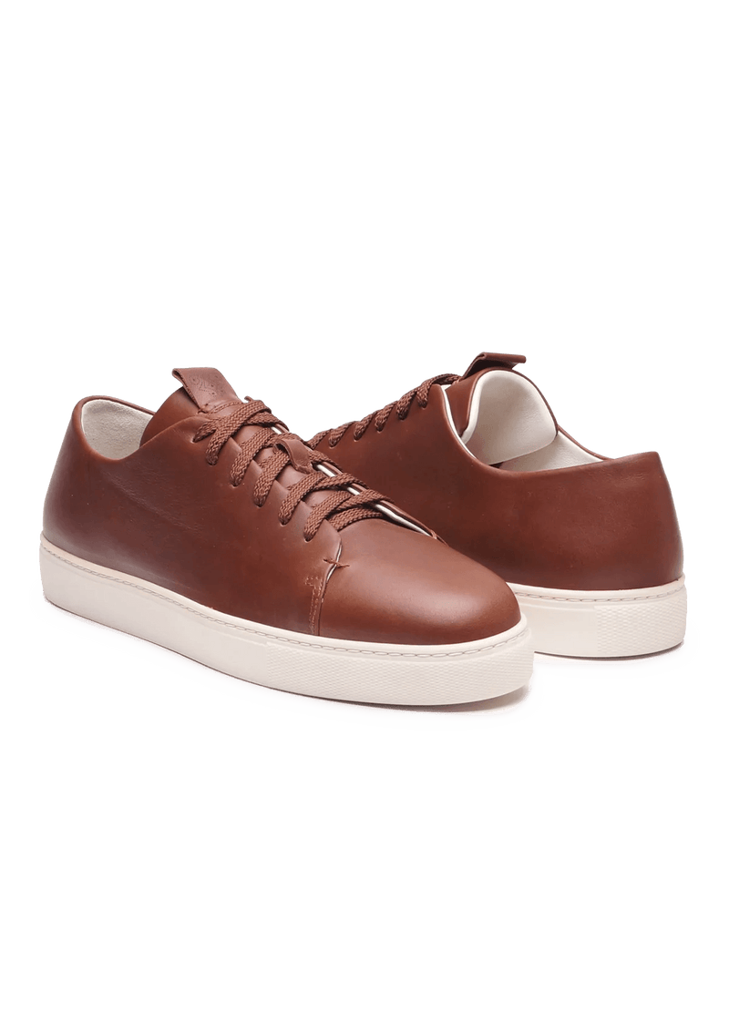 Brown Sneaker in Horween bucaneer cowhide Stefano Bemer