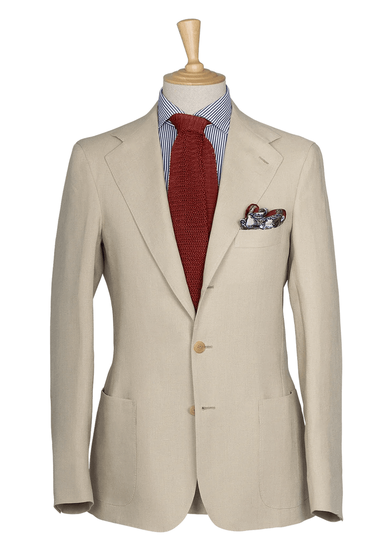 Cream - Linen Sportcoat