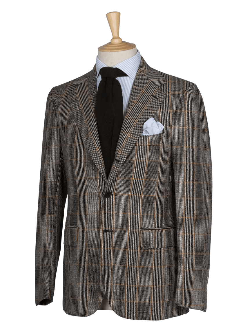 Grey Prince of Wales Men's Jacket