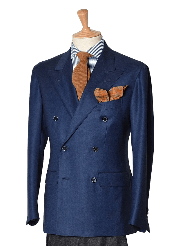 Men's Blue Double Breasted jacket