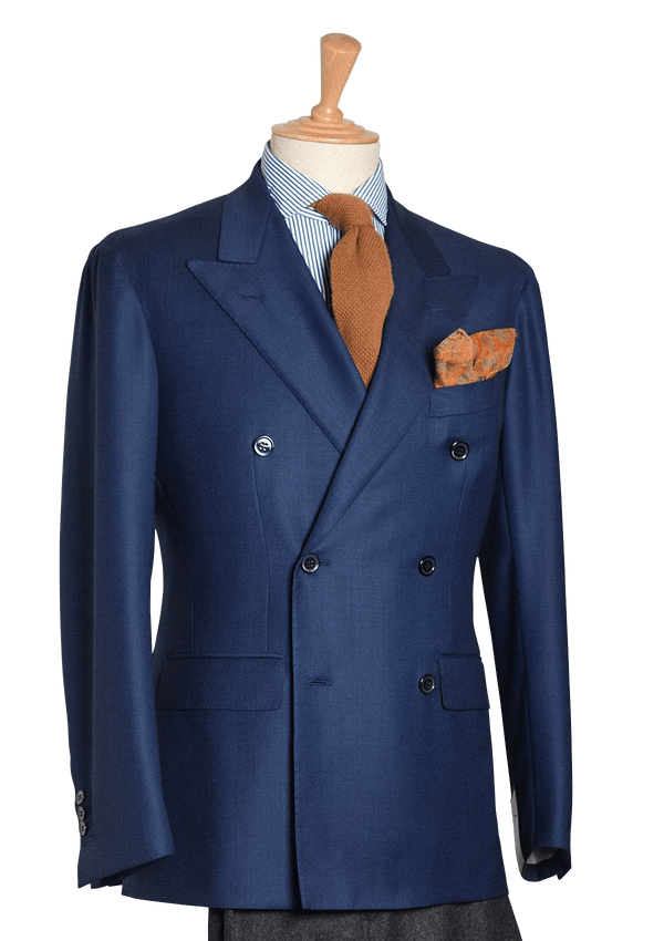 Men's Blue Double Breasted jacket