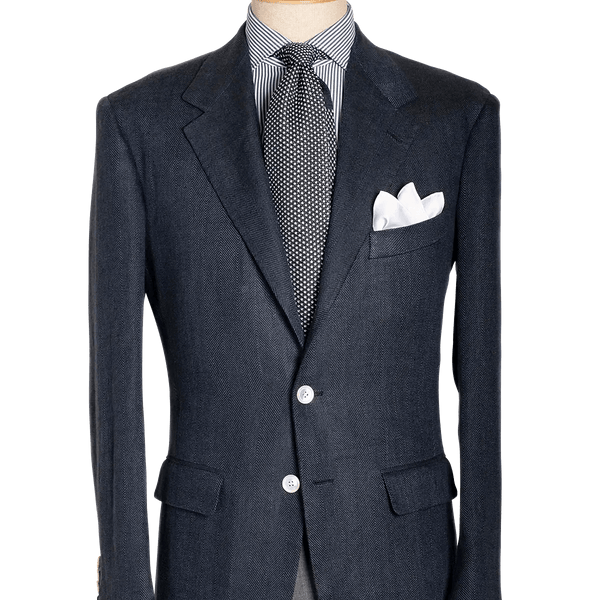 ジャケット・アウター Anatomica alfred navy linen herringbone ALFRED / NAVY HERRING BONE | ANATOMICA SAPPORO アナトミカ札幌