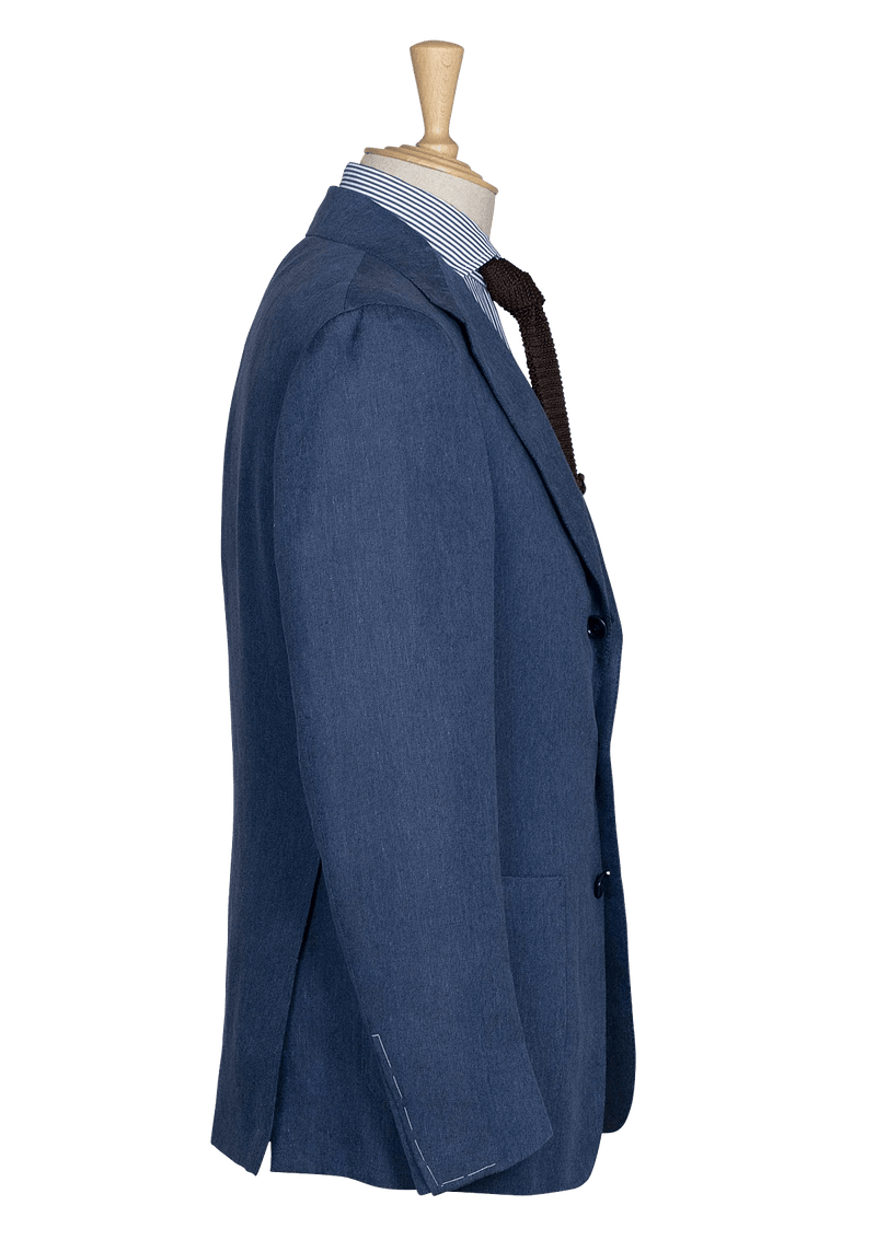Men s Light Blue Blazer In English Linen Stefano Bemer men-s-light-blue-blazer-in-english-linen-stefano-bemer