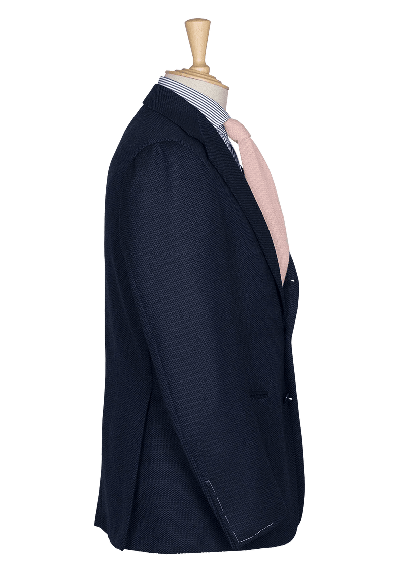 Mens navy blue wool blazer online